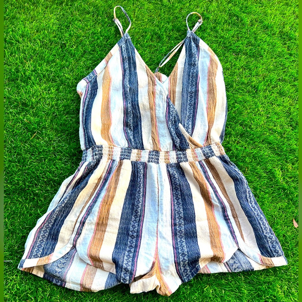 O'Neill Multicolor Striped Jumpsuit
